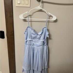 Altard State Blue Mini Dress Size Medium
